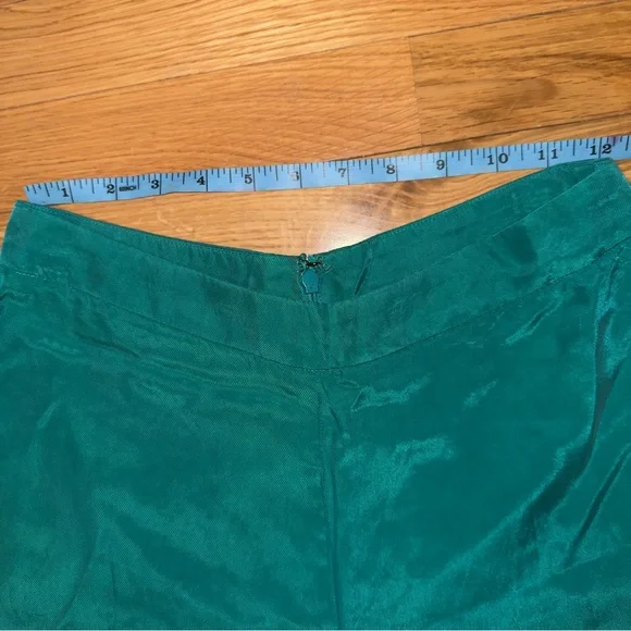 Anthropologie Virginia Ruffled Wide-Leg Ruffled Hem Trousers Size 0 High Waist - Picture 4 of 6